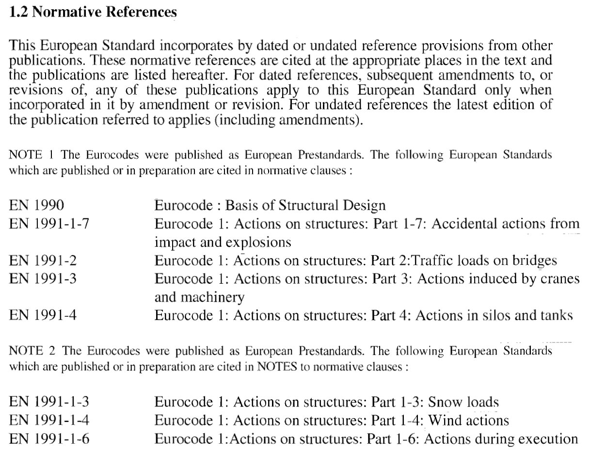 Eurocode "Loading Standards"