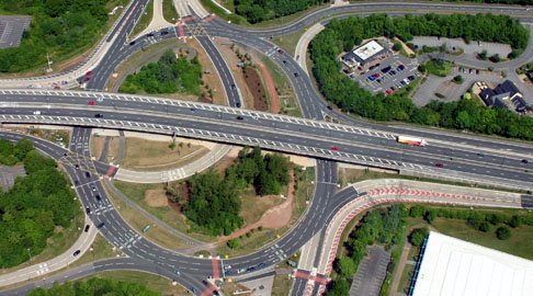 Motorway Roundabout